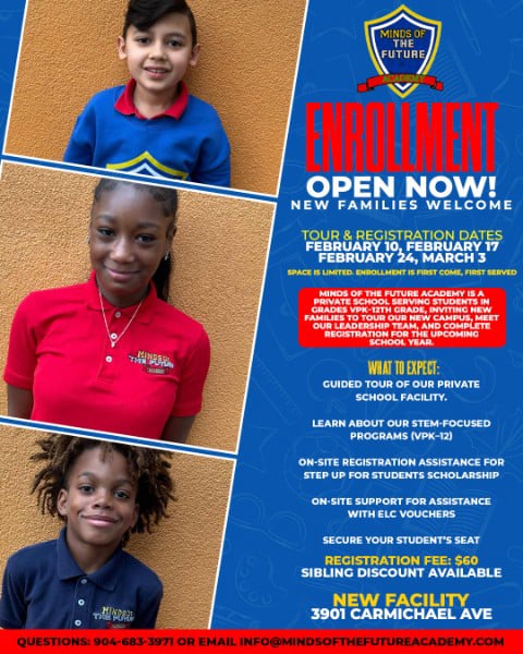 Minds of the Future Academy - Enrollment